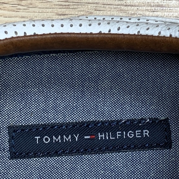 Tommy Hilfiger Mens Brown Lace Up Shoes Sz 9.5 - Picture 6 of 7